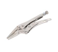 Sealey AK6824 Premier Long Nose Locking Pliers 170mm 0-50mm Capacity