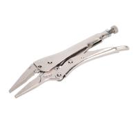 Sealey Locking Pliers AK6825 Long Nose 210 mm 0-60 mm Capacity