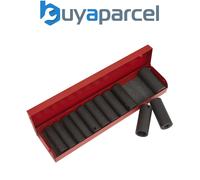Sealey AK683 Impact Socket Set 12Pc Deep 3/8inSq Drive Metric/Imperial
