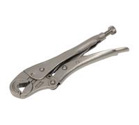 Sealey AK6871 Locking Pliers Round Jaws 195mm 0-35mm Capacity