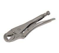 Sealey AK6872 Locking Pliers Round Jaws 235mm 0-50mm Capacity