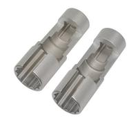 Sealey Ak6902 Slim Profile Diesel Piezo Injector Pipe Sockets 3/8"sq Drive 17 & 18mm 2Pc