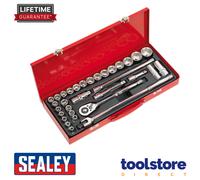 Sealey AK693 Socket Set 32pc 1/2in.sq Drive Metric/imperial