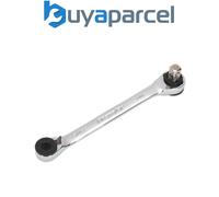 Sealey AK6967 Premier Ratchet Spanner 1/4"Hex x 5/16"Hex Drive with 1/4"Sq Drive
