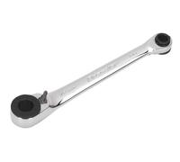 Sealey Ak6968 Ratchet Spanner Reversible 1/4In Hex X 10Mm Hex