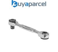Sealey AK6972 Micro Ratchet Bit Driver & Wrench 1/4"Sq & 1/4"Hex Drive