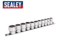 Sealey AK69911 Total Drive Sockets 3/8Dr Socket set