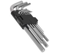 Sealey Ak7136 Hex Key Set 9Pc Long Metric