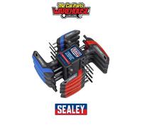 Sealey 16-Piece T-Handle Torx & Hexagon Allen Key Set