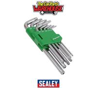 Sealey AK7162 Security Trx-Star* Key Set 9Pc Long