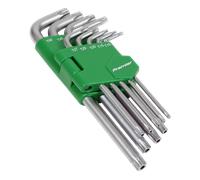 Sealey AK7162 Premier Long Security TRX-Star Key Set 9pc
