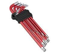 Sealey AK7164 Premier Extra-Long Ball-End Hex Key Set 11pc
