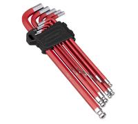 Sealey AK7164 Premier Extra-Long Ball-End Hex Key Set 11pc