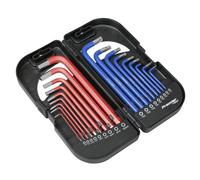 Sealey AK7176 Long Anti-Slip TRX-Star & Ball-End Hex Key Set 18pc