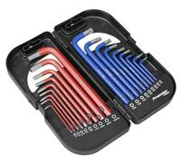 Sealey Ak7176 TRX-Star and Ball-End Hex Key Set 18Pc Long Anti-Slip