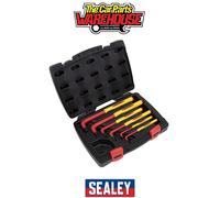 Sealey Hex Key Set 6pc Extra-Long VDE - AK7177