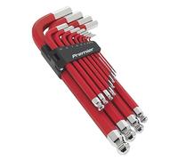 Sealey Hex Key Set AK7187 Jumbo Ball-End 13pc Anti-Slip Metric