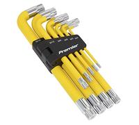 Sealey AK7189 9pc Anti-Slip Jumbo Spline Key Set