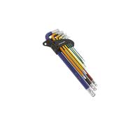 Sealey AK7191 9pc Anti-Slip Extra-Long Ball-End Hex Key Set