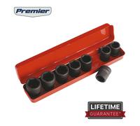 Sealey AK77/9M Impact Socket Set 8Pc 3/4"sq Drive Metric, Multi