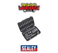 Sealey AK7915 Socket & Socket Bit Set 3/8"Sq Drive 42pc