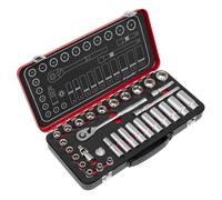 Sealey Socket Set Premier Platinum Series AK7922 3/8" Sq Drive 32pc