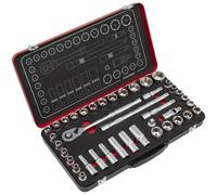 Sealey AK7925 Premier Platinum Metric/Imperial Socket Set 1/2"Sq Drive 40pc