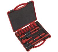 Sealey AK7940 Insulated Socket Set 16pc 3/8Sq Drive 6pt WallDrive®...