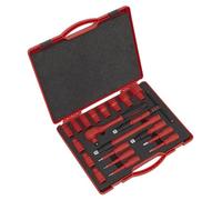 Sealey AK7941 Insulated Socket Set 20Pc 1/2"sq Dr Walldrive Vde App., Multi