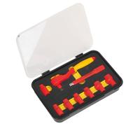 Sealey AK7942 Insulated Socket Set 9pc 3/8""Sq Drive 6pt WallDrive® VDE Approved