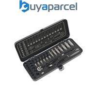 Sealey AK7970 Premier Black Socket Set 1/4"Sq Drive 32pc