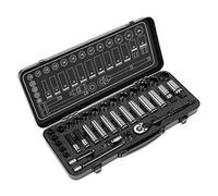 Sealey Black Series 34 Piece 3/8" Drive WallDrive Socket Set 3/8"