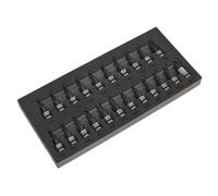 Sealey AK7985 Premier Black TRX-Star/Hex/Spline Socket Bit Set 3/8"Sq Drive