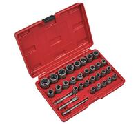 Sealey Ak8132 Slim Design Bolt & Nut Extractor Set 32Pc