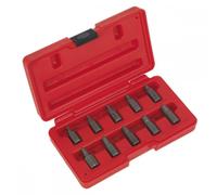 Sealey Multi-Spline Screw Extractor Set 10Pc Ak8181