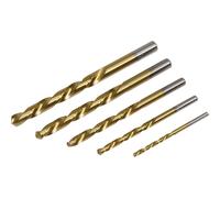 Sealey AK8189 Left-Hand Spiral Drill Bit Set 5Pc