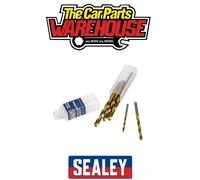 Sealey Drill Bit Set AK8189 Left-Hand Spiral for Stud Extraction 5Pc