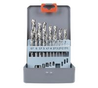 Sealey Left-Hand Spiral Drill Bit Set 19pc AK8190