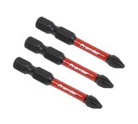 Sealey Phillips #2 Impact Power Tool Bits 50mm - 3 Piece