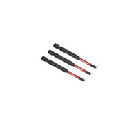 Sealey AK8251 Slotted 4.5mm Impact Power Tool Bits 75mm - 3pc