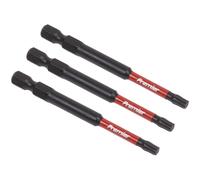 Sealey AK8268 TRX-Star* T25 Impact Power Tool Bits 75mm - 3pc