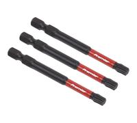 Sealey AK8270 TRX Star* T30 Impact Power Tool Bits 75mm - 3pc