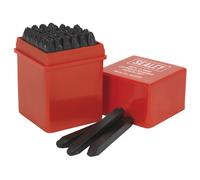 Sealey Letter & Number Punch Set AK8296 - 36Pc 2.5mm