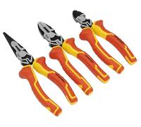 Sealey Ak83452 Pliers Set 3Pc Vde Approved