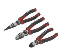 Sealey AK8376 Premier High Leverage Plier Set 3pc
