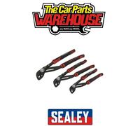Sealey AK8380 Quick Action Water Pump Pliers Set 3pc Lifetime guarantee