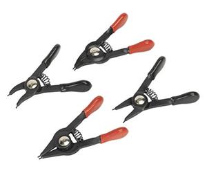 Sealey Ak8449 Mini Circlip Pliers Set 4Pc