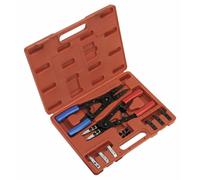 Sealey AK8500 Circlip Pliers Set Internal/External 265Mm Heavy-Duty