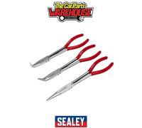 Sealey AK8568 Needle Nose Pliers Set 3pc 280mm