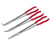 Sealey 3 Piece Long Reach Needle Nose Plier Set